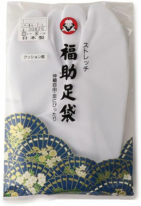 Amazon | [フクスケ] 足袋 福助足袋 ストレッチ 4枚コハゼ 日本